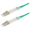 Otički kabel 50/125µm LC/LC Duplex, OM3, 3.0m, tirkizni